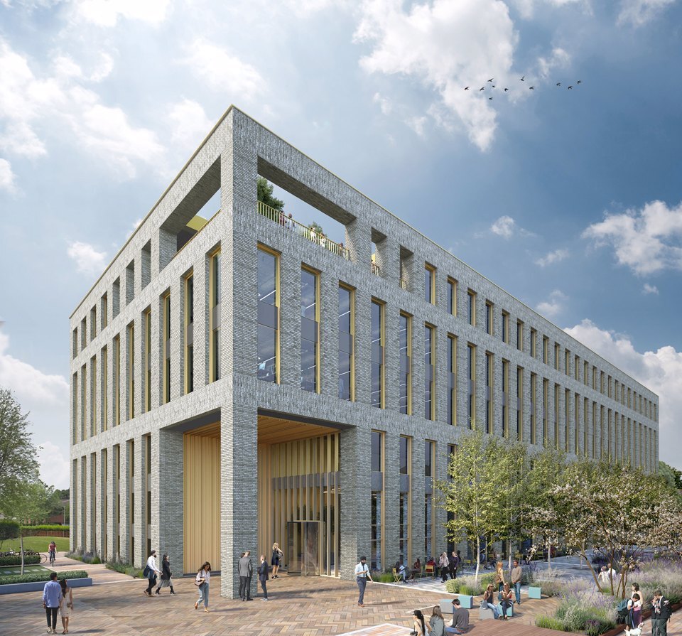 External view of Base at Manchester Science Park